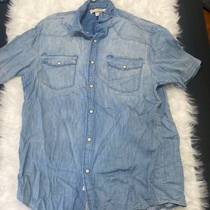 H&M Short Sleeve Button Down Shirt